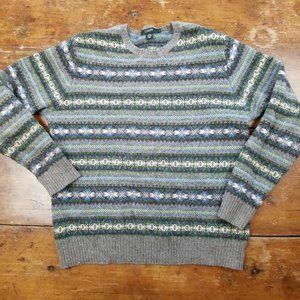 J.Crew Lambs Wool Striped Sweater